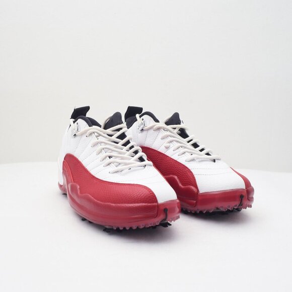 NIKE AIR JORDAN 12 RETRO LOW GOLF Cherry White Red DH4120-161 Mens Size 7 main image 11